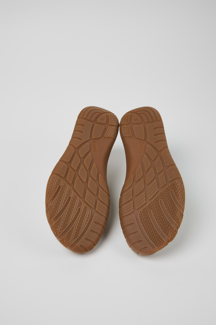 Peu Path+ Zapatillas de piel beige para mujer.