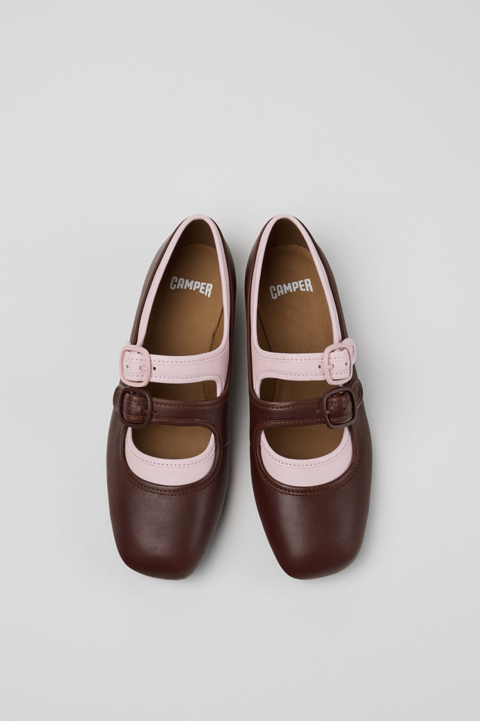 Casi Casi Brown Ballerinas for Women - Autumn / Winter collection