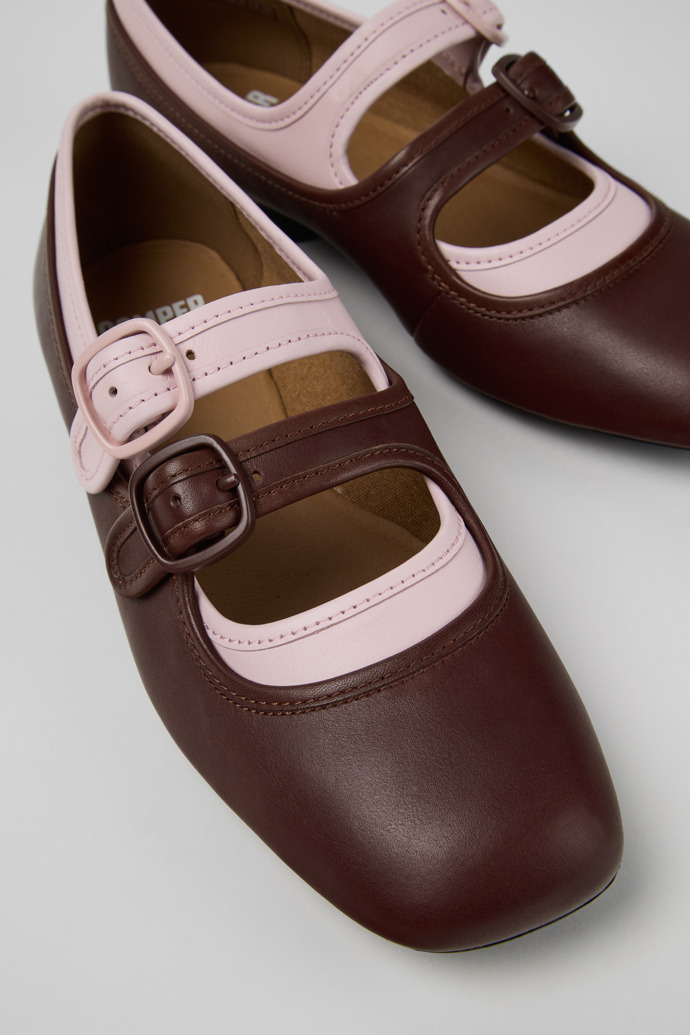 Casi Casi Brown Ballerinas for Women - Autumn / Winter collection