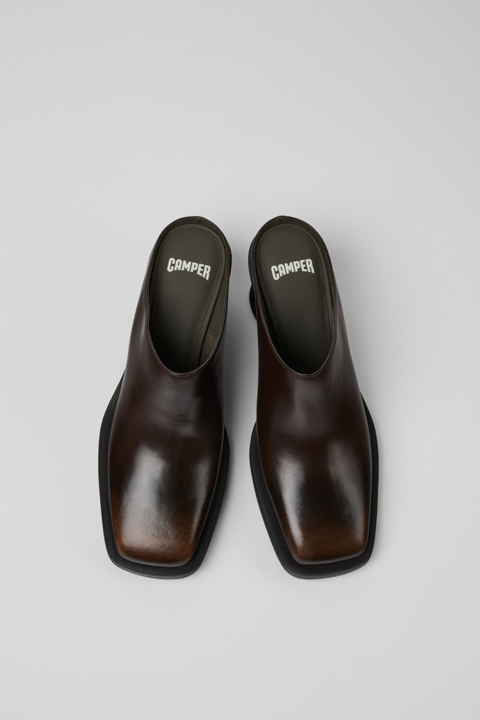 CAMPER レザーブラウン スリッポン Brown Formal Shoes for Women - Autumn / Winter collection - Camper USA