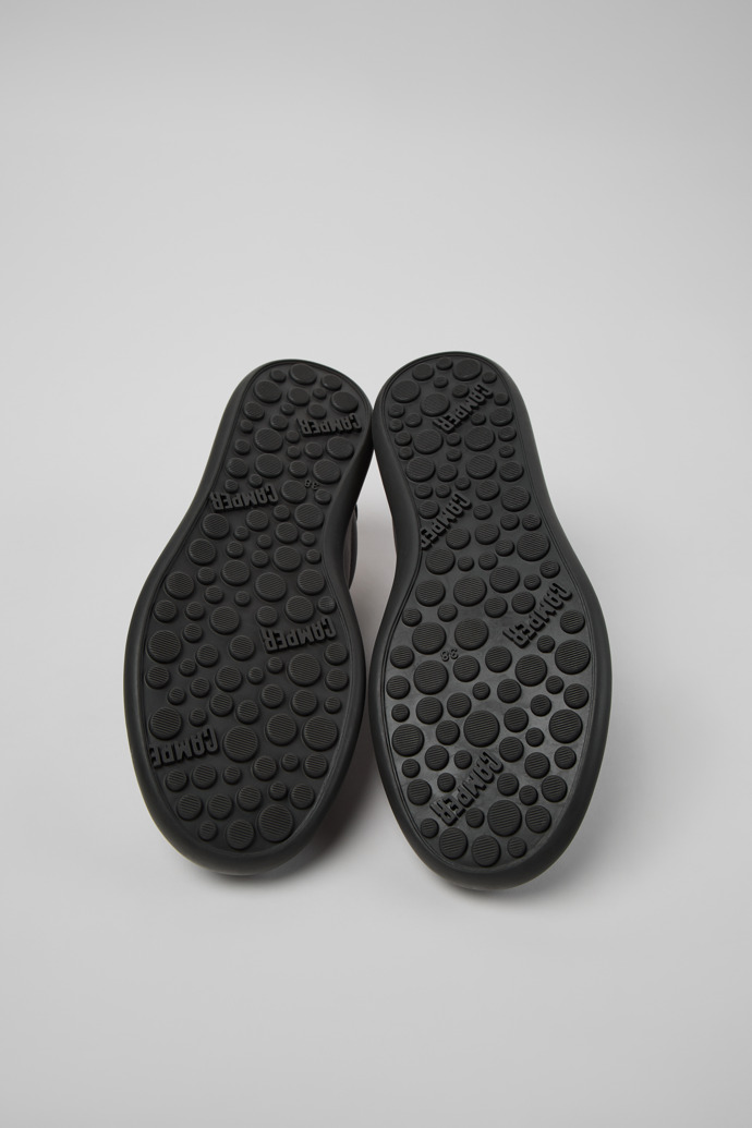 Twins Graue Ledersneaker für Damen.