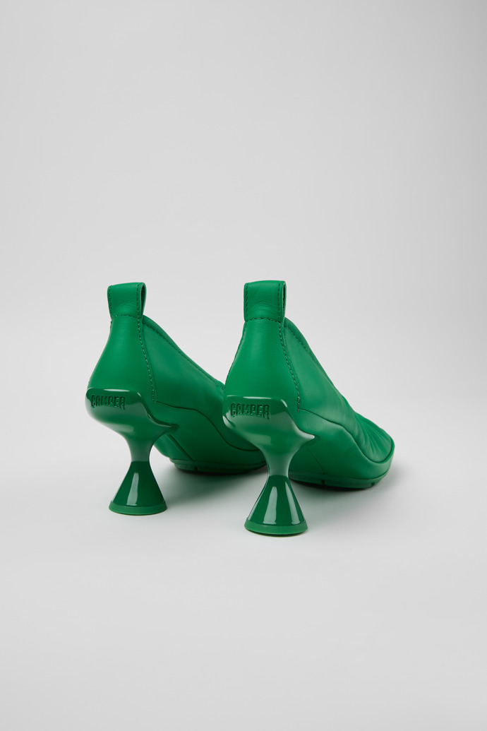 Right Left Ballerine in pelle verde da Donna.