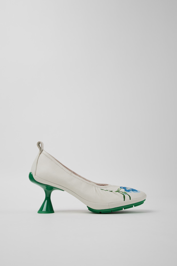 Twins Mehrfarbige Lederballerinas für Damen.