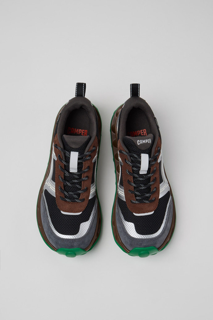 Overhead view of Pelotissima Multicolor Sorona®, Textile and Nubuck Sneakers for Women.