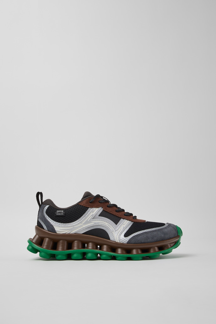 Side view of Pelotissima Multicolor Sorona®, Textile and Nubuck Sneakers for Women.