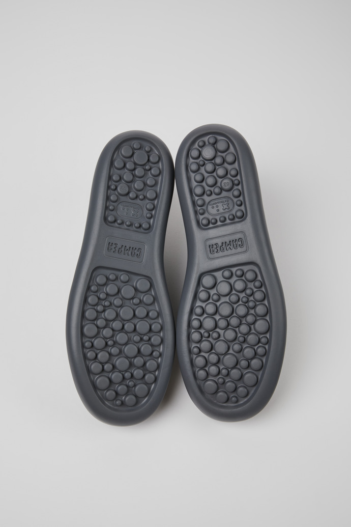 The soles of Capsule Grey Sneakers for Men