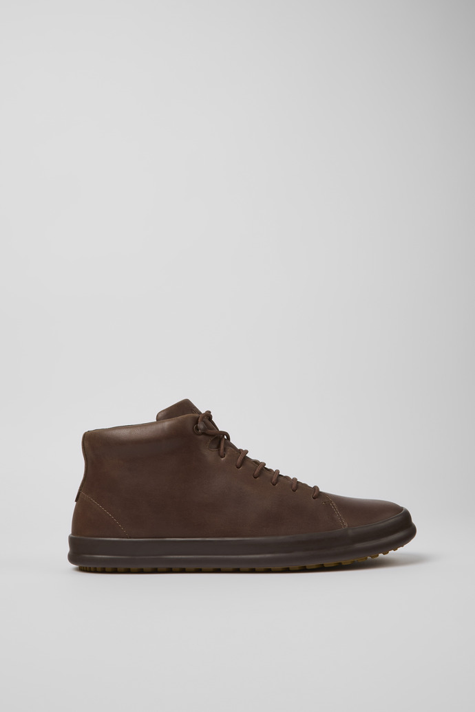 Image of Side view of Chasis Casual brown ankle boot for men