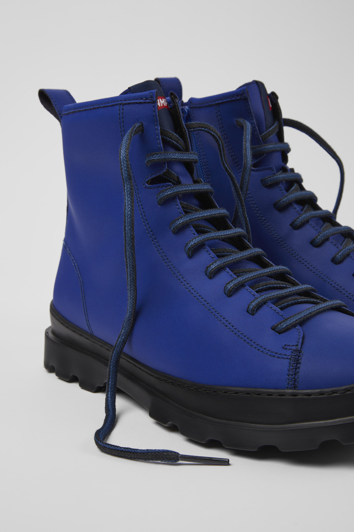 Close-up view of Brutus Blue boot for men with MIRUM® uppers