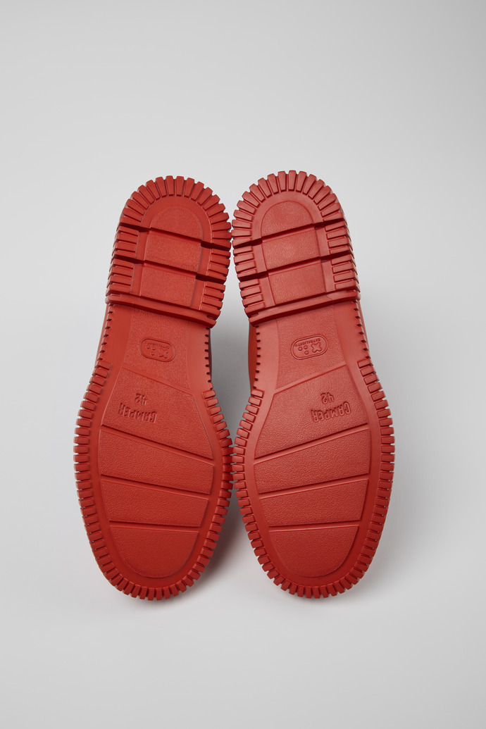 Pix Botins Chelsea em couro pretos para homem