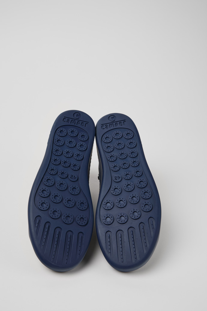 The soles of Peu Touring Gray Textile Sneaker Boots for Men.