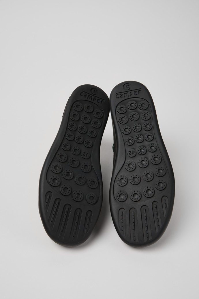 Peu Touring Sneakers altas verdes de tejido para hombre.
