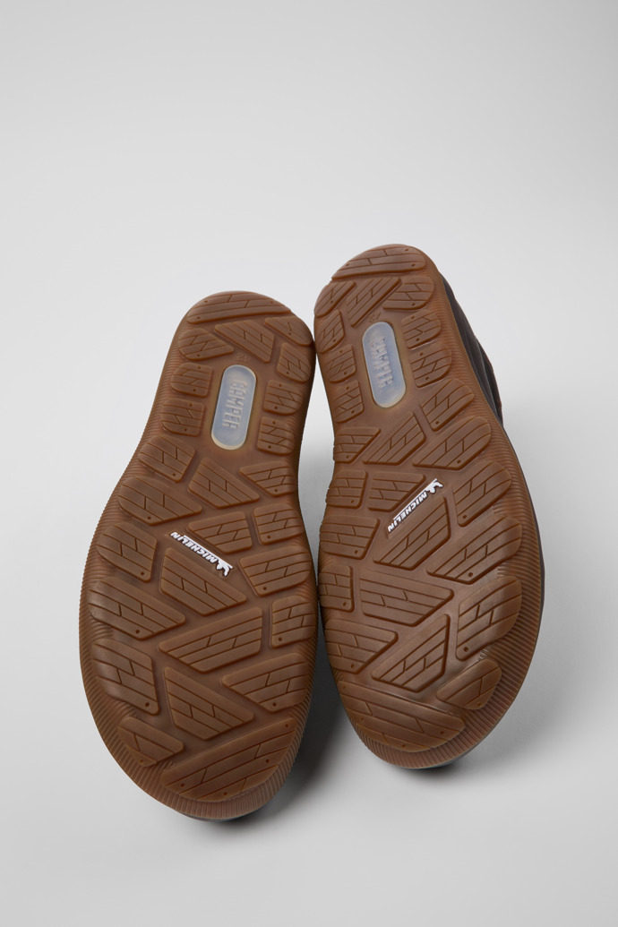 Peu Pista GORE-TEX Erkek için Kahverengi Deri Ayakkabı tabanları