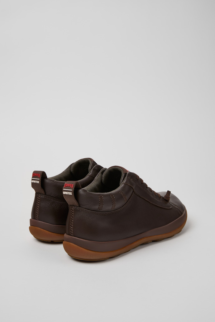 Peu Pista GM - GORE-TEX Braune Herrenstiefelette aus Leder.