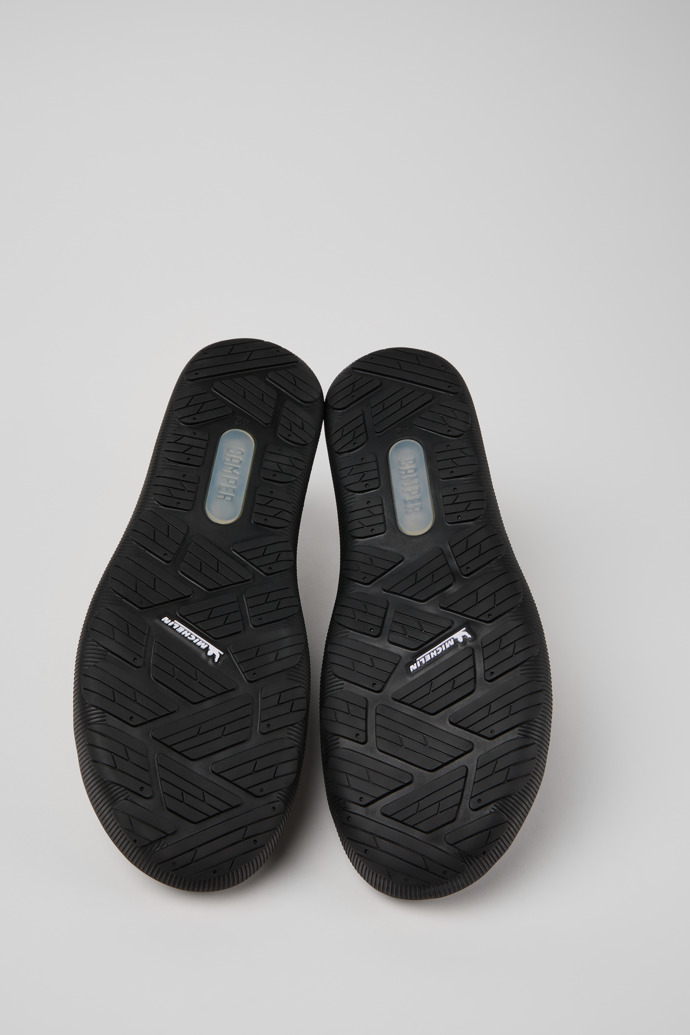 The soles of Peu Pista GM Gray Nubuck Ankle Boots for Men.