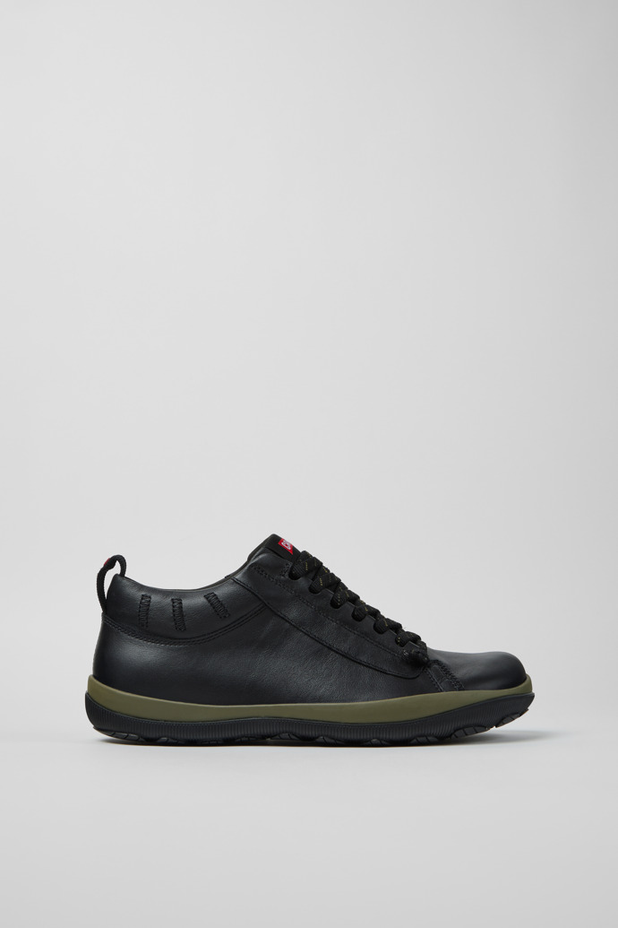 Peu Pista GM Schwarze Lederstiefeletten für Herren.