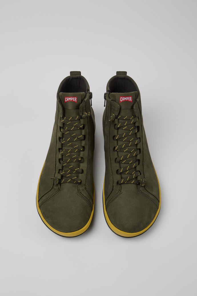 Peu Green Ankle Boots for Men - Fall/Winter collection - Camper United  Kingdom