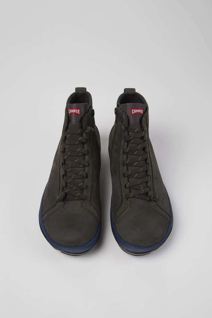 Peu Grey Ankle Boots for Men - Spring/Summer collection - Camper 