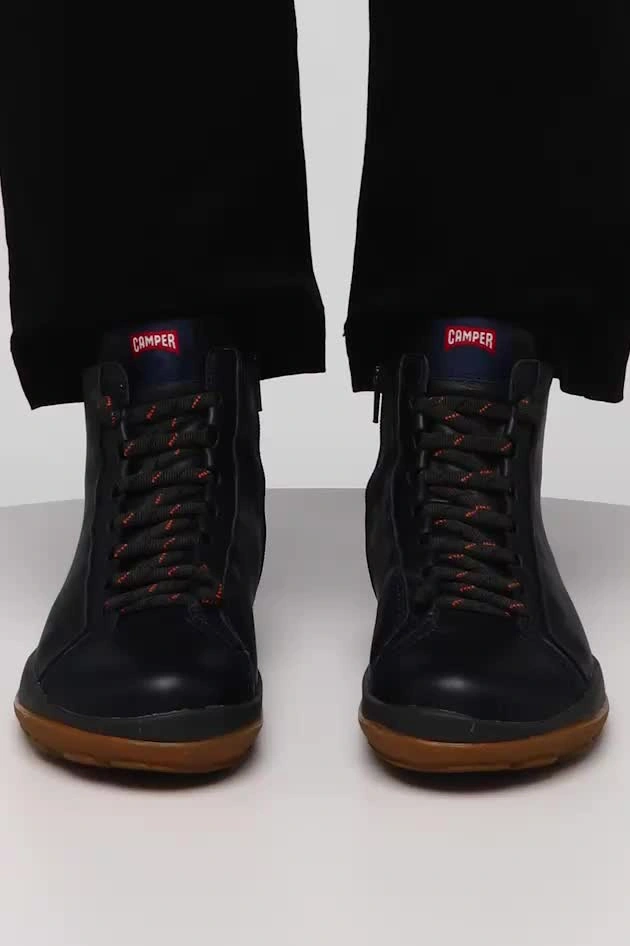 Peu Blue Ankle Boots for Men - Autumn / Winter collection - Camper USA