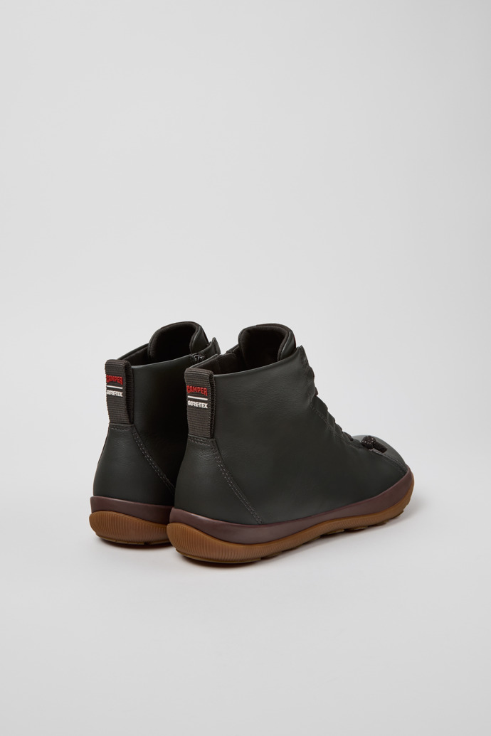 Peu Pista GM - GORE-TEX Botas de media caña grises de piel para hombre.