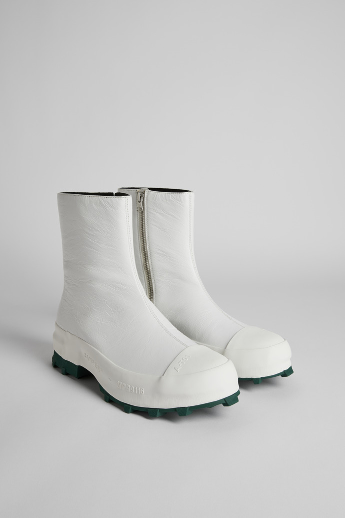 TKR White Ankle Boots for Men - Spring/Summer collection - Camper Indonesia
