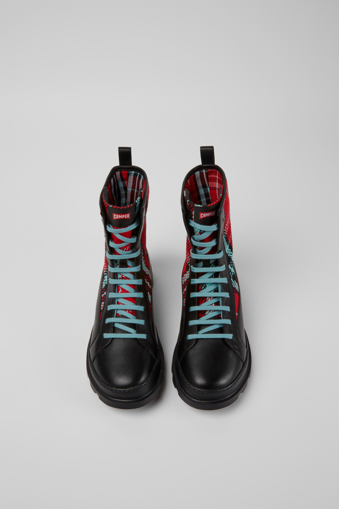 Brutus Botas multicolores con cordones para hombre