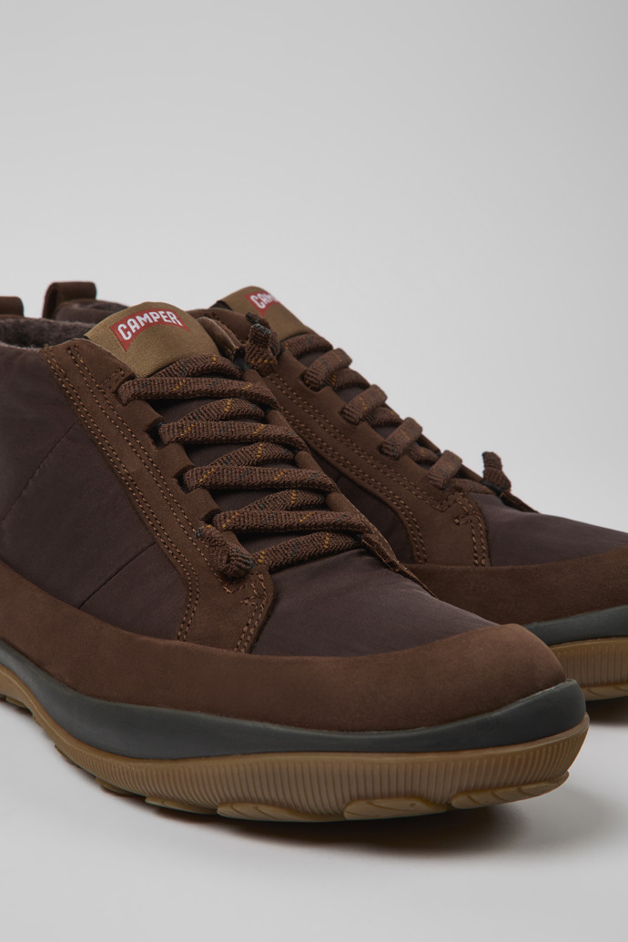 Peu Brown Ankle Boots for Men - Fall/Winter collection - Camper USA