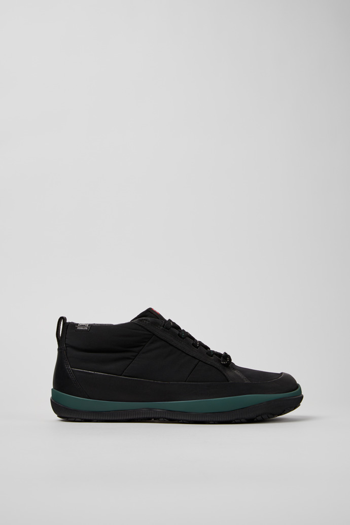 Peu Pista GM - PrimaLoft Botines negros de tejido y piel para hombre.