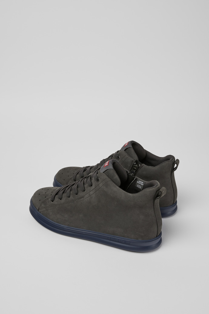 Runner Sneakers de nobuk gris oscuro