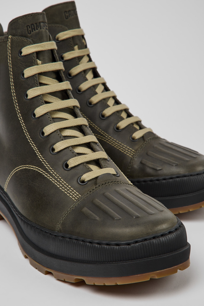 BRUTUS Green Ankle Boots for Men - Spring/Summer collection - Camper Canada