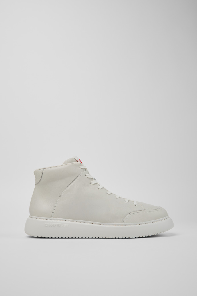 Runner K21 Graue Herrenstiefelette aus Leder.