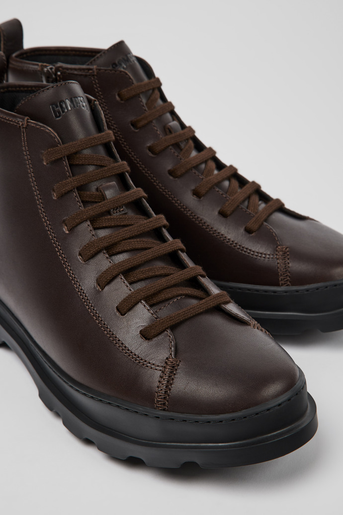 BRUTUS Brown Ankle Boots for Men - Fall/Winter collection - Camper USA