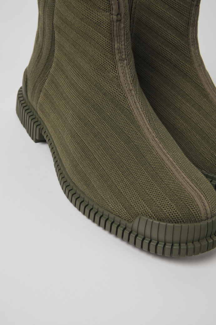 Close-up view of Pix TENCEL® Green TENCEL™ Lyocell ankle boots for men