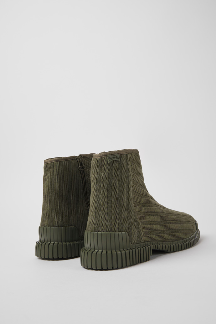 Back view of Pix TENCEL® Green TENCEL™ Lyocell ankle boots for men