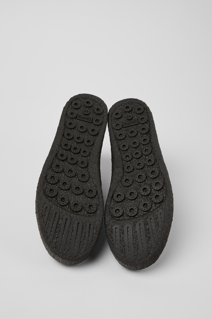 Peu Terreno Botines grises de nobuk para hombre.