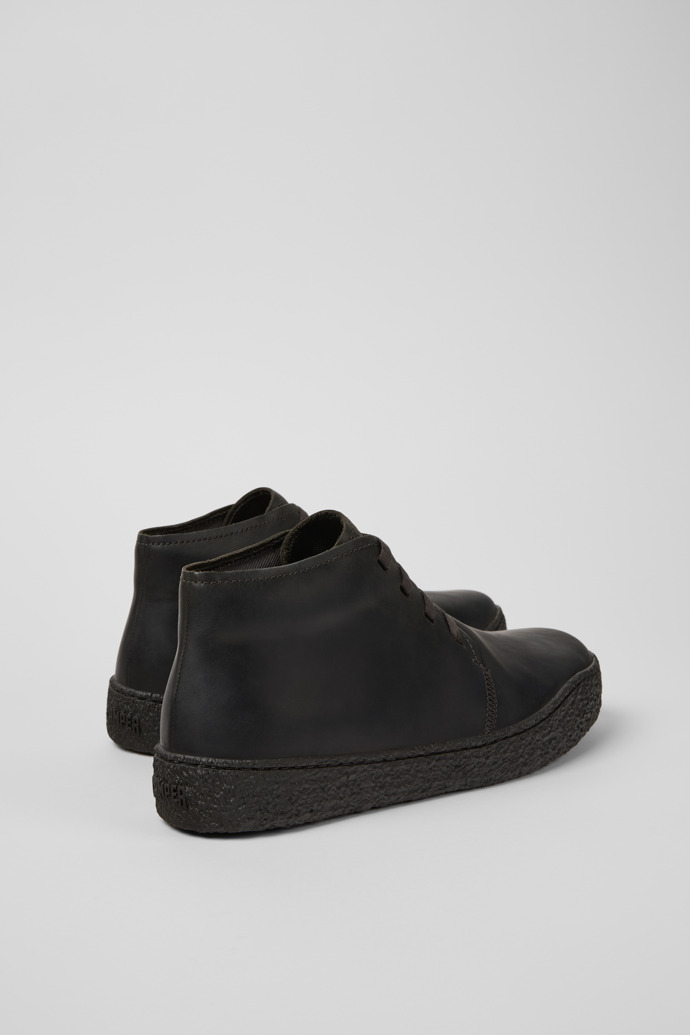 Peu Terreno Botines grises de nobuk para hombre.