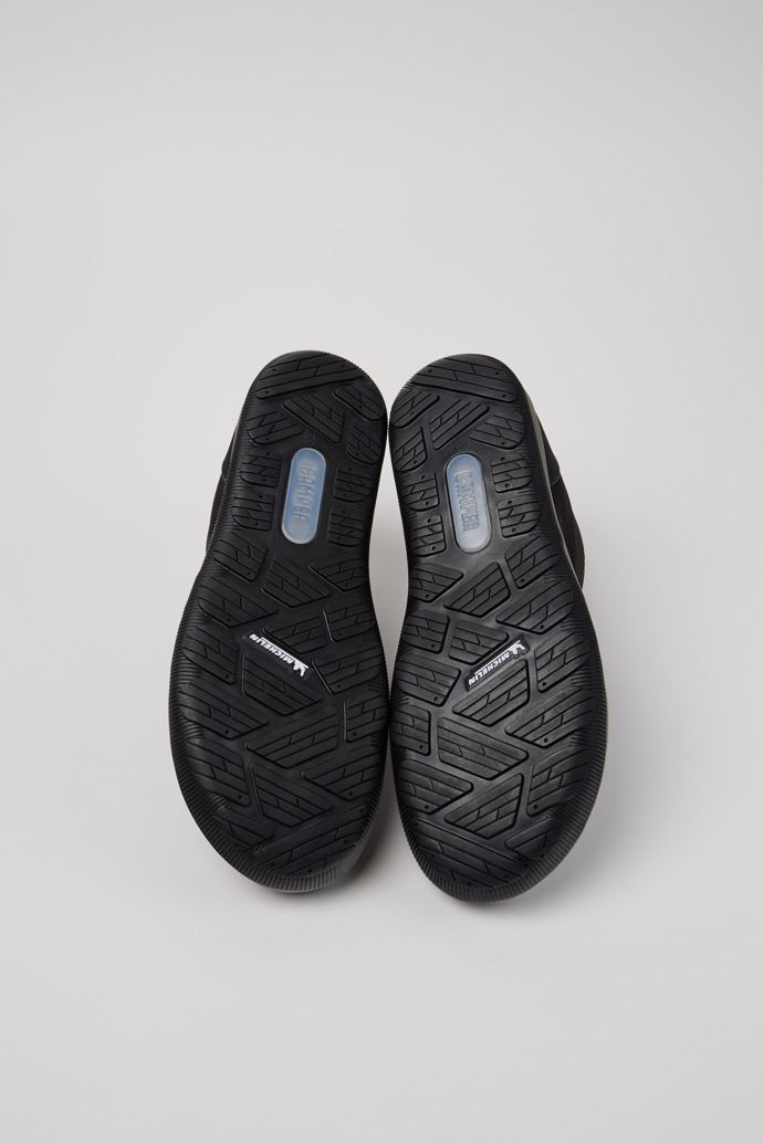 The soles of Peu Pista GM - GORE-TEX Black Textile Ankle Boots for Men.
