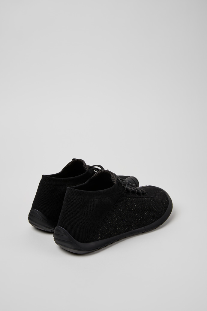 Back view of Peu Path Multicolor Recycled PET Sneaker Boots for Men.