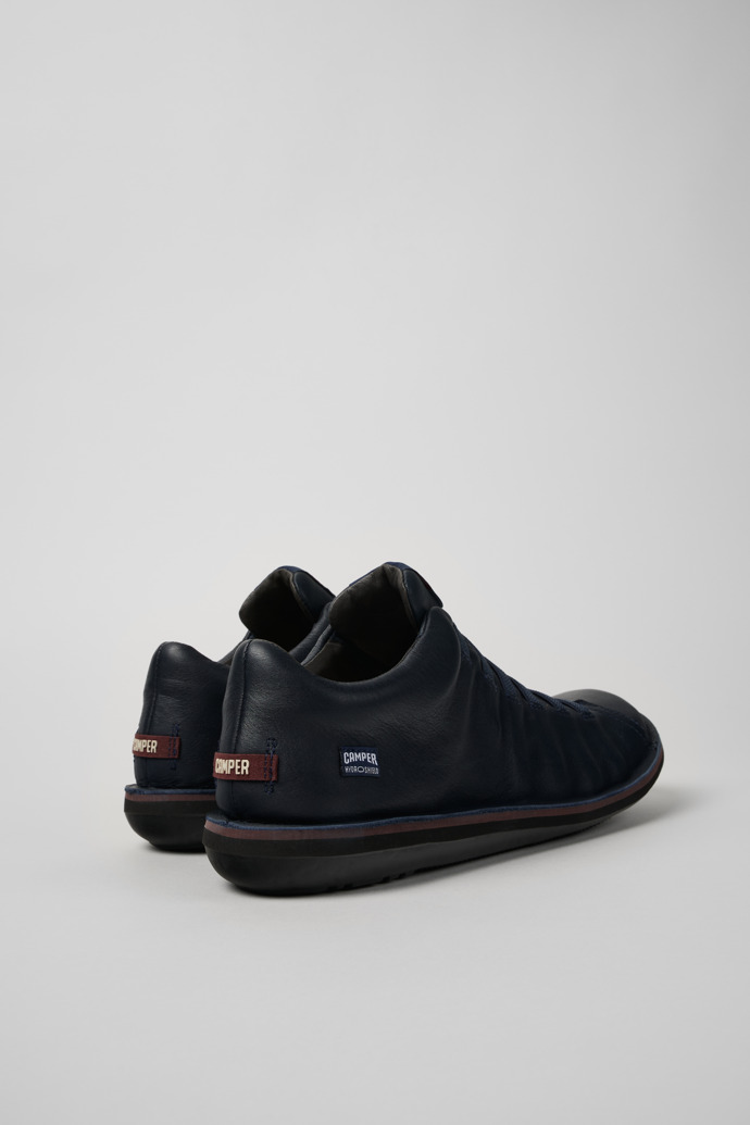 Beetle HYDROSHIELD® Sneakers blu in pelle