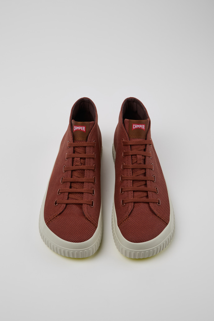 Peu Roda Sneakers rojas recicladas de algodón para hombre