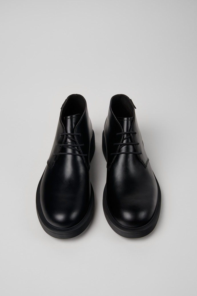 Dean Bottines en cuir noir pour homme