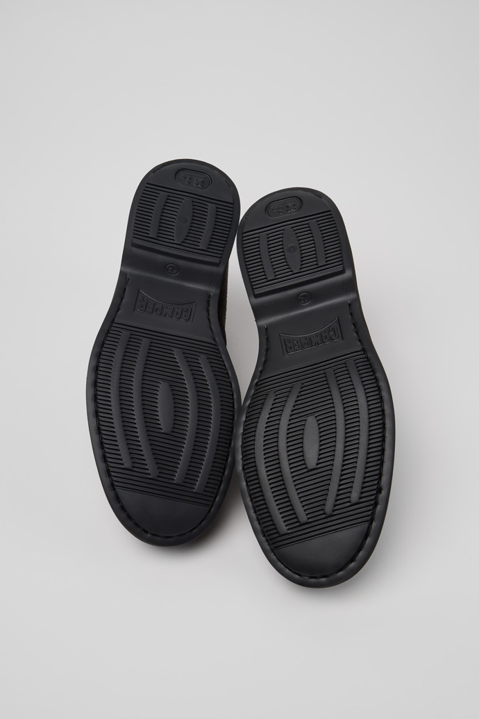 Norman Graue Stiefeletten aus Veloursleder für Herren.