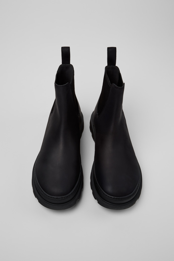 Brutus+ Botines negros de nobuk para hombre.