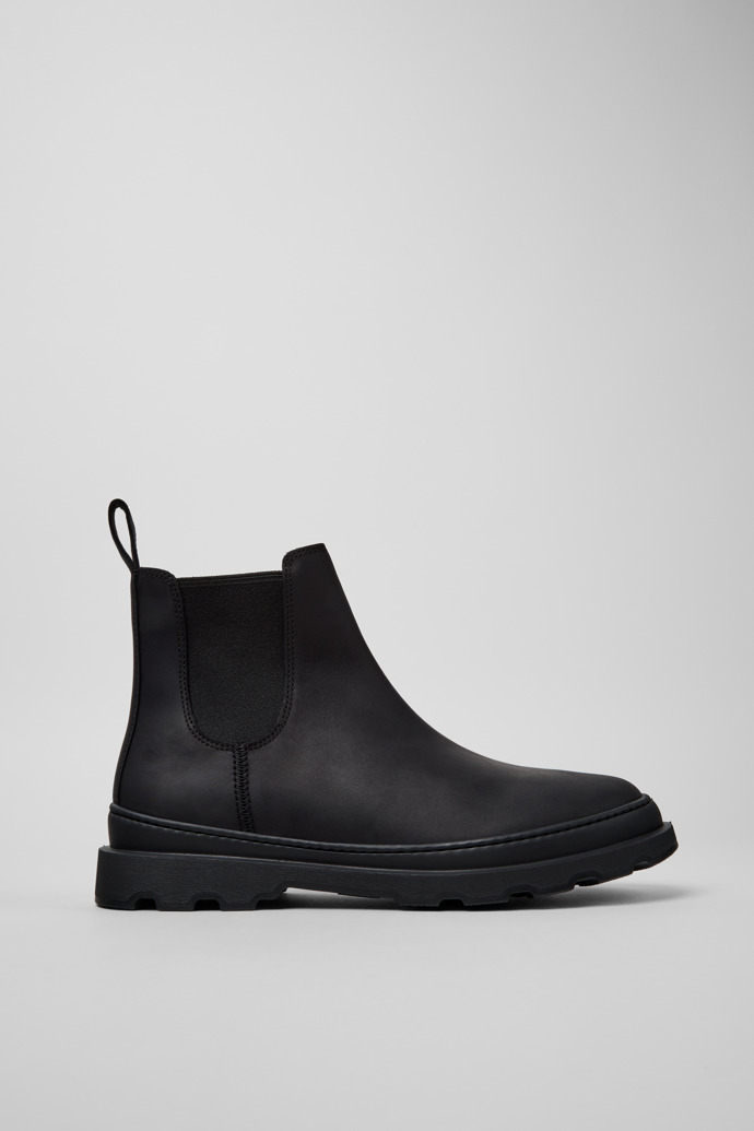 Brutus+ Botines negros de nobuk para hombre.
