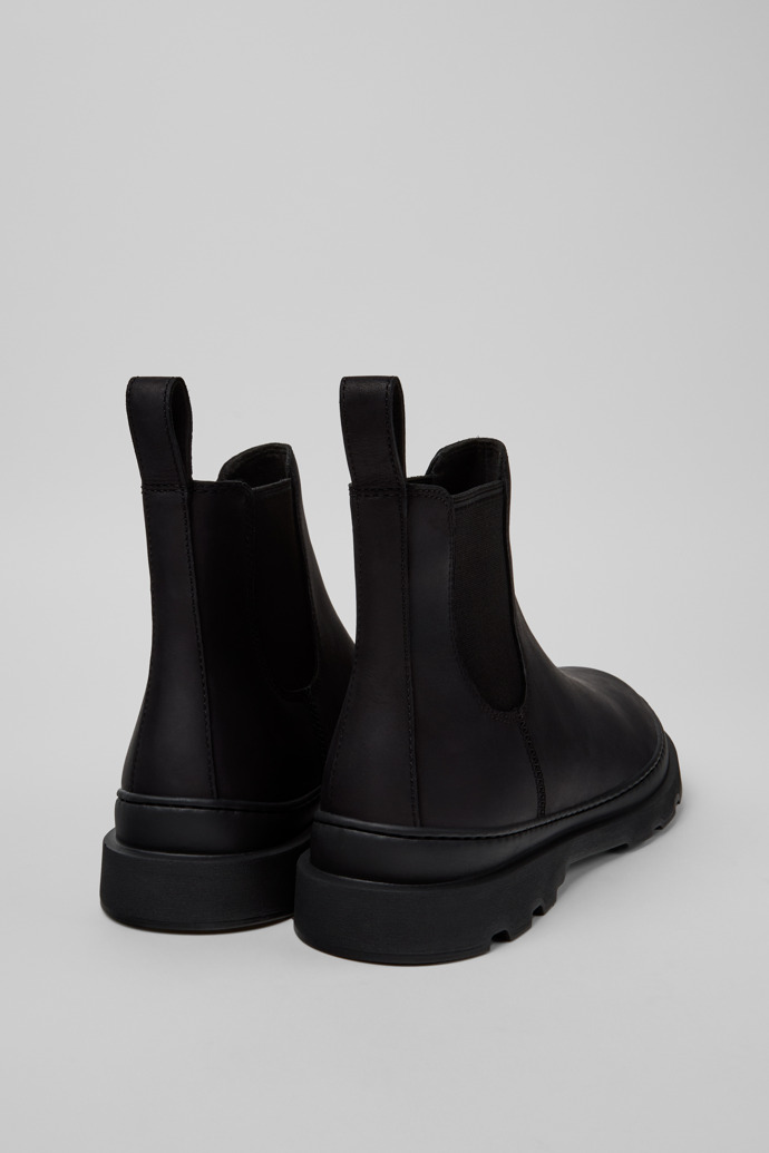 Brutus+ Botines negros de nobuk para hombre.
