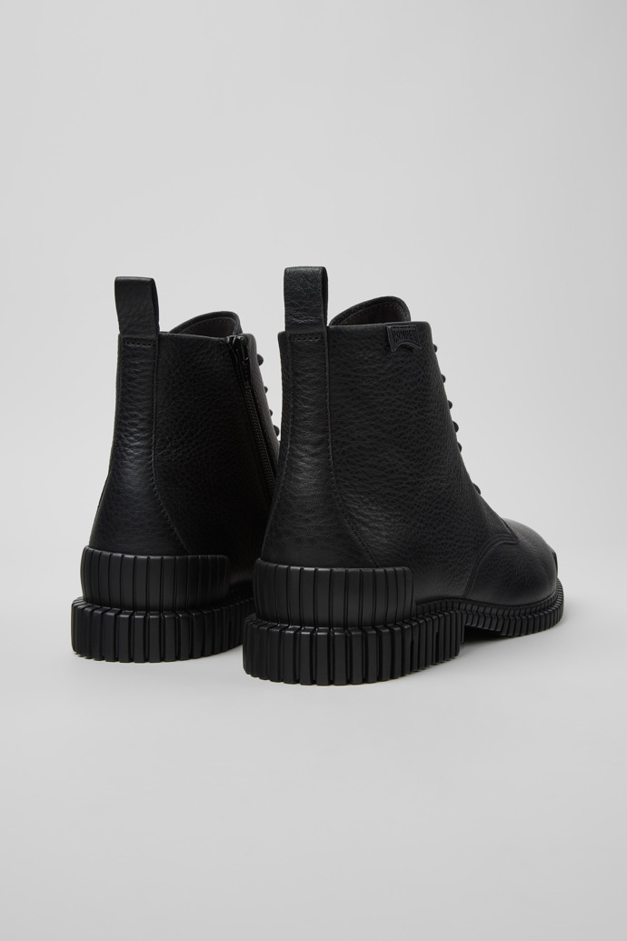 Pix Botins de pele pretos Para homem.