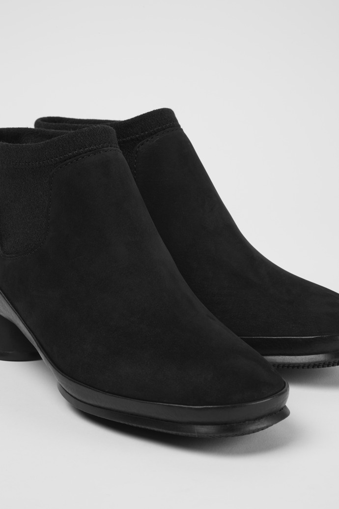 Close-up view of Alright Black women’s Chelsea boot