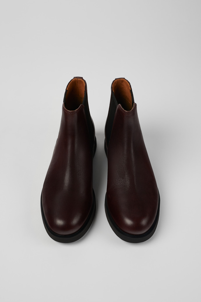 Iman Burgundy Ankle Boots for Women - Autumn/Winter collection - Camper