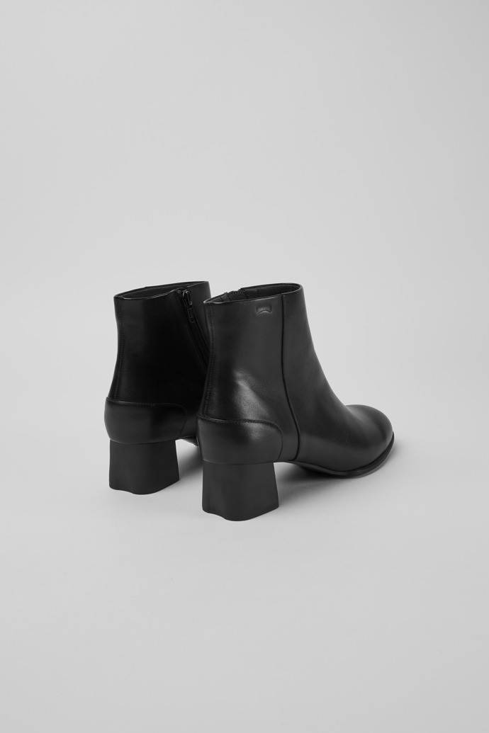 Back view of Katie Women's black ankle boot