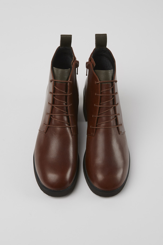 WDR Brown Ankle Boots for Women - Fall/Winter collection - Camper
