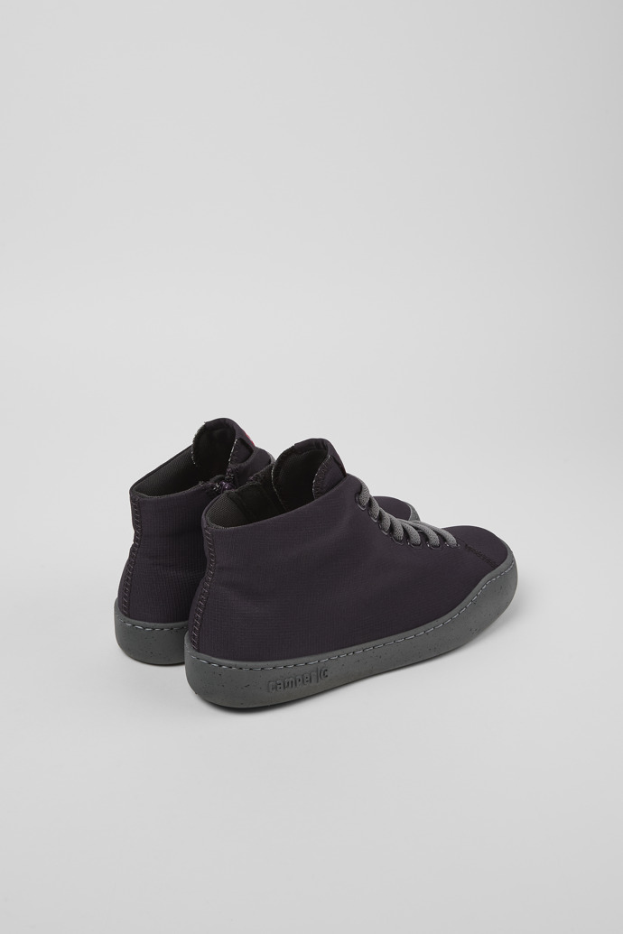 Peu Touring Violette Damenstiefelette aus Textil